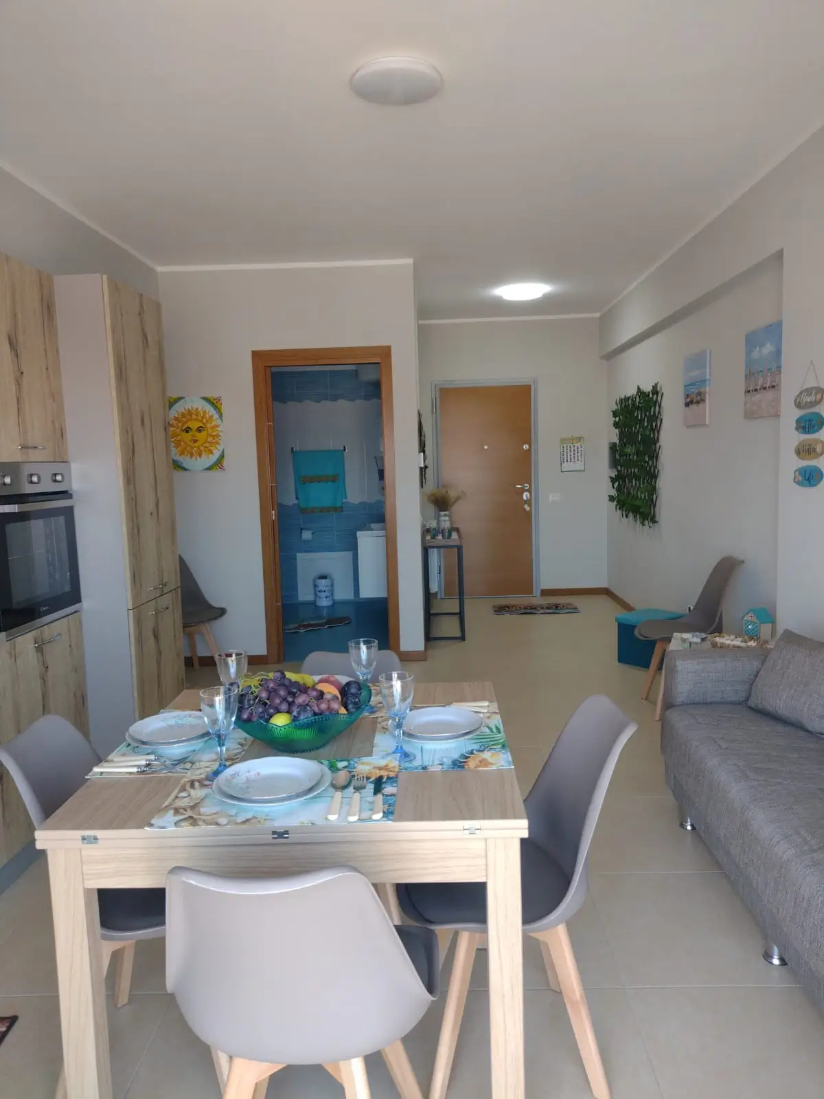 soleblueapartmets_cucina_soggiorno